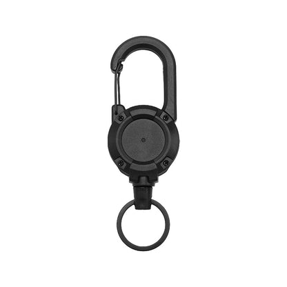 🎁3 In 1 New Multifunctional Retractable Pull Reel Carabiner Keychain