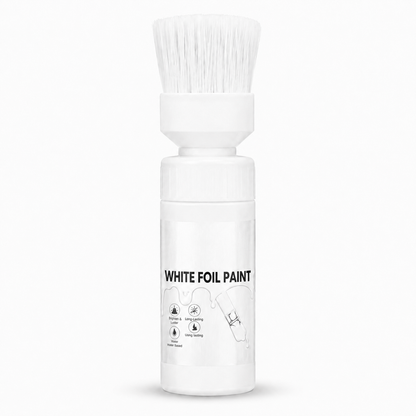 🥳Water‑Based Metallic Silver Paint with Built‑in Brush – No extra brush needed. Covers scratches & stains in one simple spray! 🏠🎨 (OFFER）