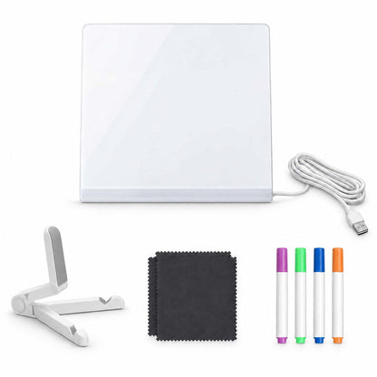 🔥✨ LED Note Board 🎨Perfect for messages, reminders & creative fun 🖍️