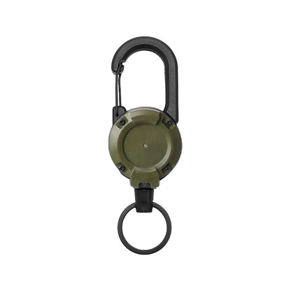 🎁3 In 1 New Multifunctional Retractable Pull Reel Carabiner Keychain