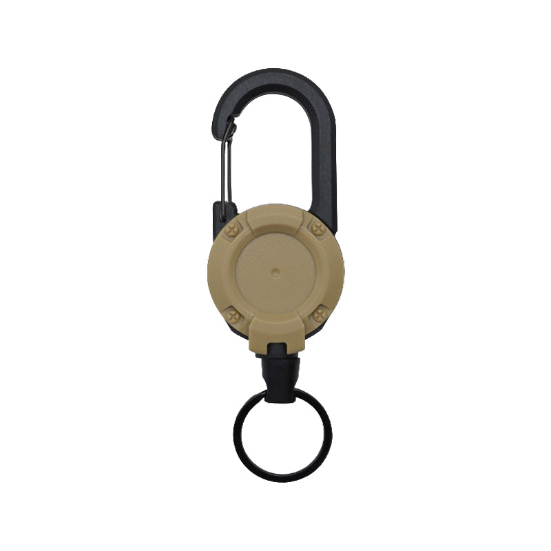 🎁3 In 1 New Multifunctional Retractable Pull Reel Carabiner Keychain