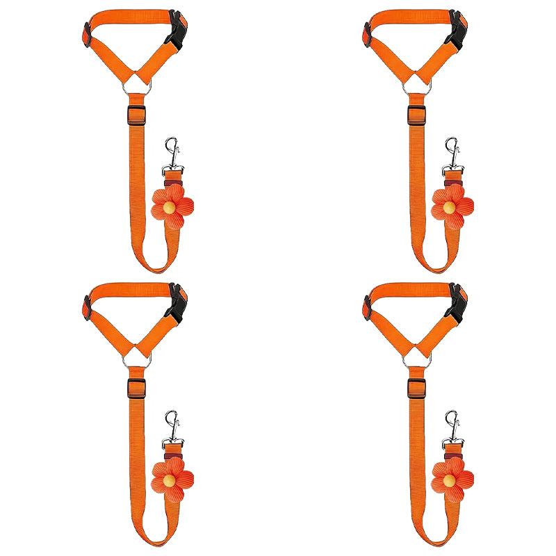 2-in-1 Dog Car Seat Belt & Walking Leash