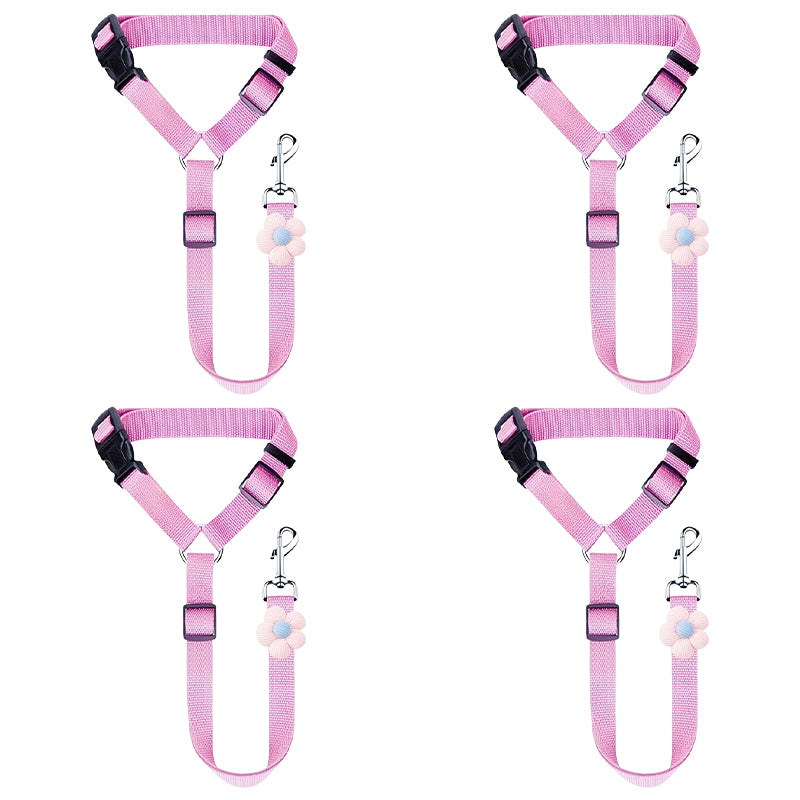 2-in-1 Dog Car Seat Belt & Walking Leash