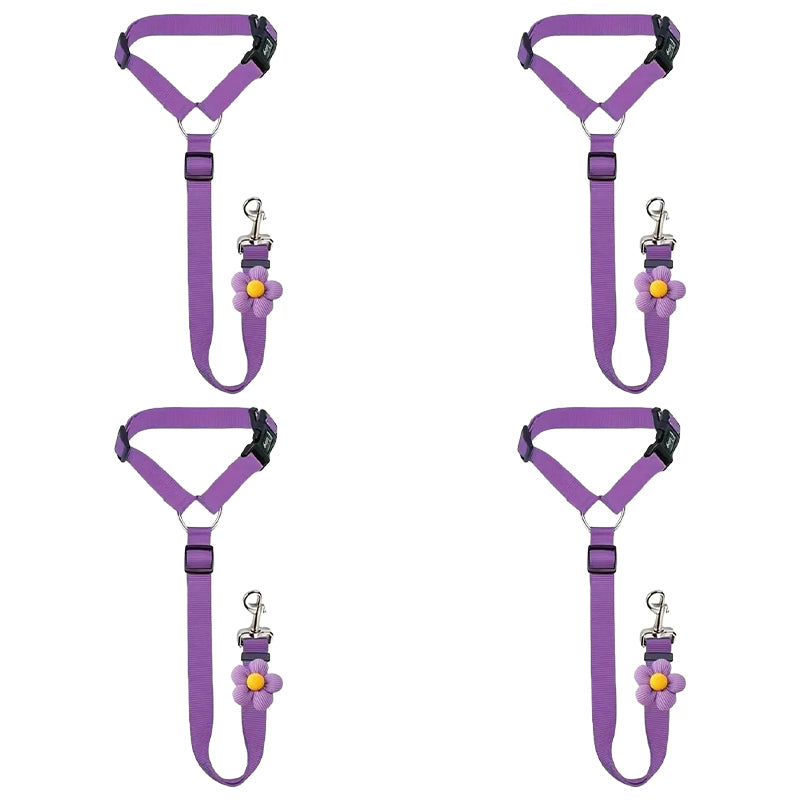 2-in-1 Dog Car Seat Belt & Walking Leash