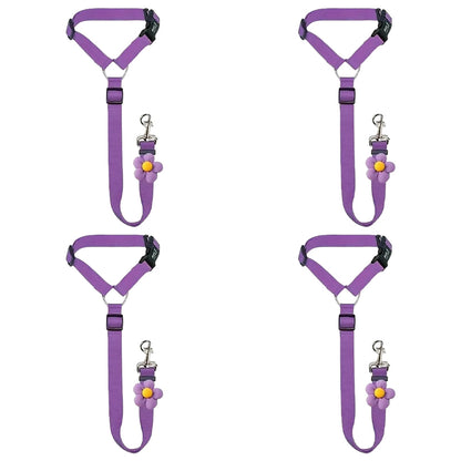 2-in-1 Dog Car Seat Belt & Walking Leash