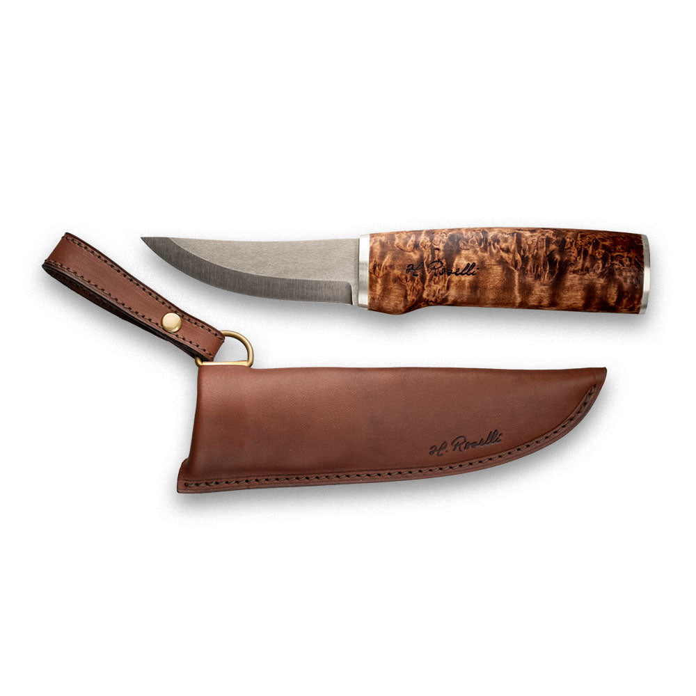 Hunting knife silver ferrule, UHC