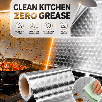 📢50% OFF !! ⏰Kitchen Peel and Stick Wallpaper Backsplash Waterproof Kitchen Stickers