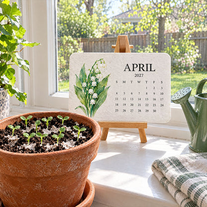🎄🇬🇧 2027 Plantable Calendar – Use It. Plant It. Watch It Grow.