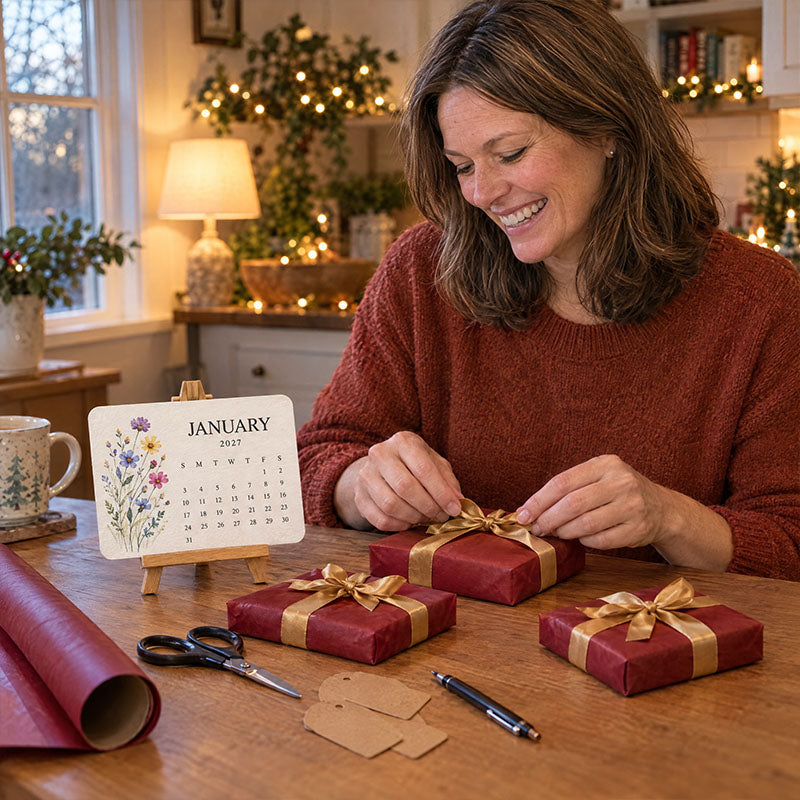 🎄🇬🇧 2027 Plantable Calendar – Use It. Plant It. Watch It Grow.