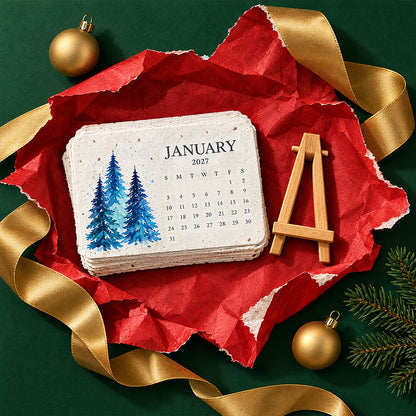 🎄🇬🇧 2027 Plantable Calendar – Use It. Plant It. Watch It Grow.