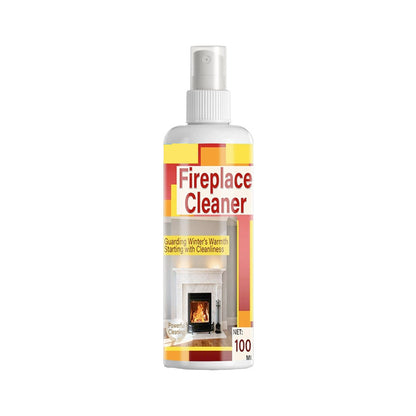 🏡Fast‑Acting Fireplace Cleaner Spray, Deep Penetrating Soot & Smoke Stain Remover