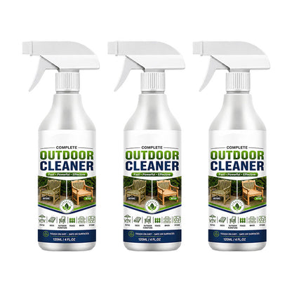 🌿 LIMITED-TIME 50% OFF! Outdoor Surface Cleaner Spray, Fast Acting Stain Remover for Patio, Wooden Furniture & Outdoor Surfaces (offer)