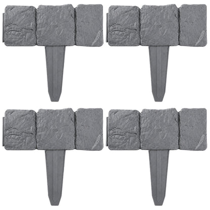 🌿✨Vodlans™ Stone-Look Edging Fence - Garden Edges That Stay Clean🏡♻️