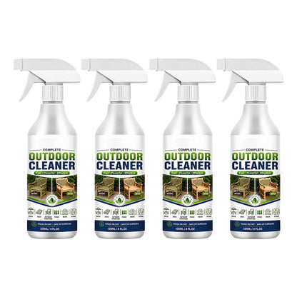 🌿 LIMITED-TIME 50% OFF! Outdoor Surface Cleaner Spray, Fast Acting Stain Remover for Patio, Wooden Furniture & Outdoor Surfaces