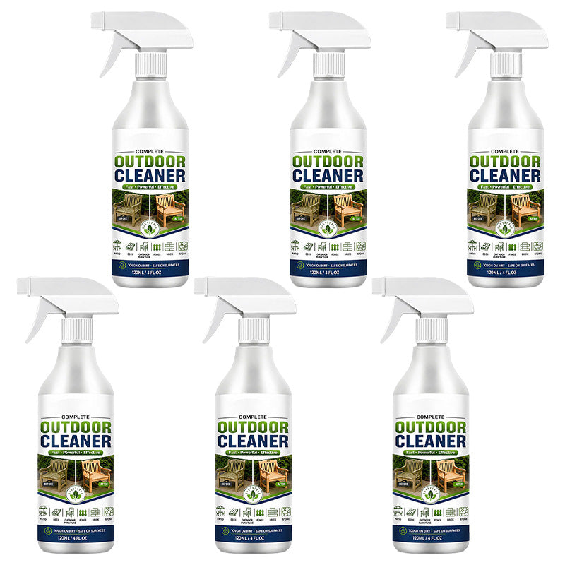 🌿 LIMITED-TIME 50% OFF! Outdoor Surface Cleaner Spray, Fast Acting Stain Remover for Patio, Wooden Furniture & Outdoor Surfaces