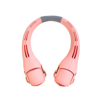 🥳2026 HOT SALE🥳💞50K+ SOLD!🍃💨Neck Air Conditioner Fan – Ultra‑quiet, 360° rotating, 3 speeds. 🌬️