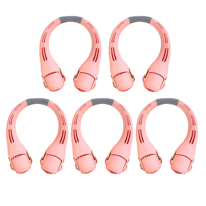 🥳2026 HOT SALE🥳💞50K+ SOLD!🍃💨Neck Air Conditioner Fan – Ultra‑quiet, 360° rotating, 3 speeds. 🌬️