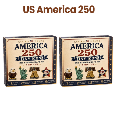 🏆Limited Time Sale 50% OFF🧵✨Petite 3D Beaded Animal Craft Kit