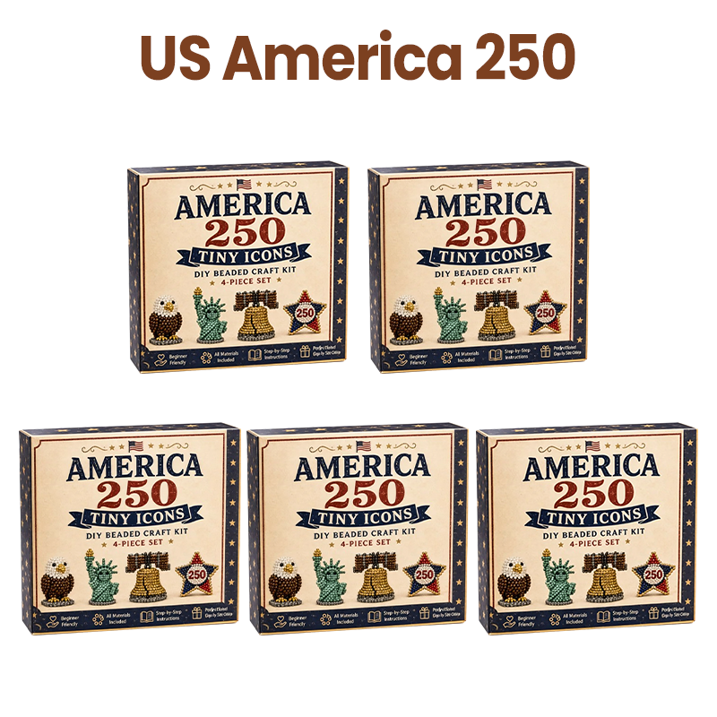 🏆Limited Time Sale 50% OFF🧵✨Petite 3D Beaded Animal Craft Kit