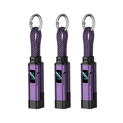 ⚡HOT SALE 50% OFF🔥4-in-1 Digital Display Keychain Charging Cable
