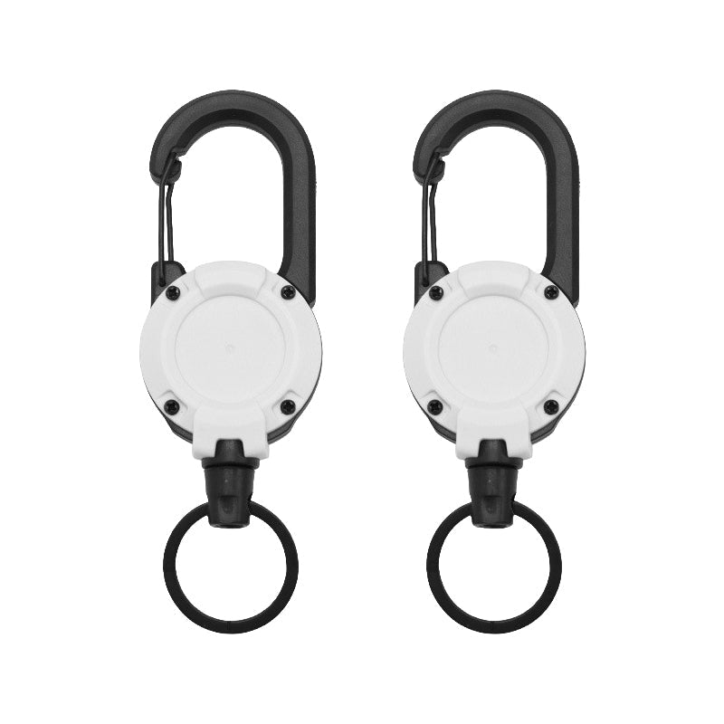 🎁3 In 1 New Multifunctional Retractable Pull Reel Carabiner Keychain