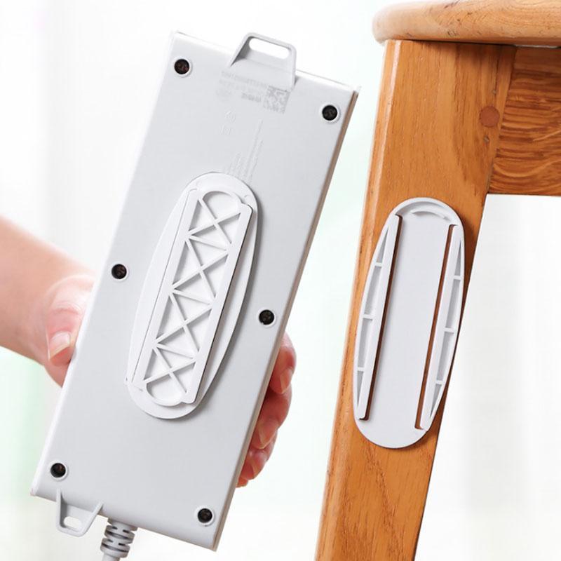 No-Drill Wall Mount Fixator — Lift Power Strips, Routers & Daily Essentials Off Your Floor