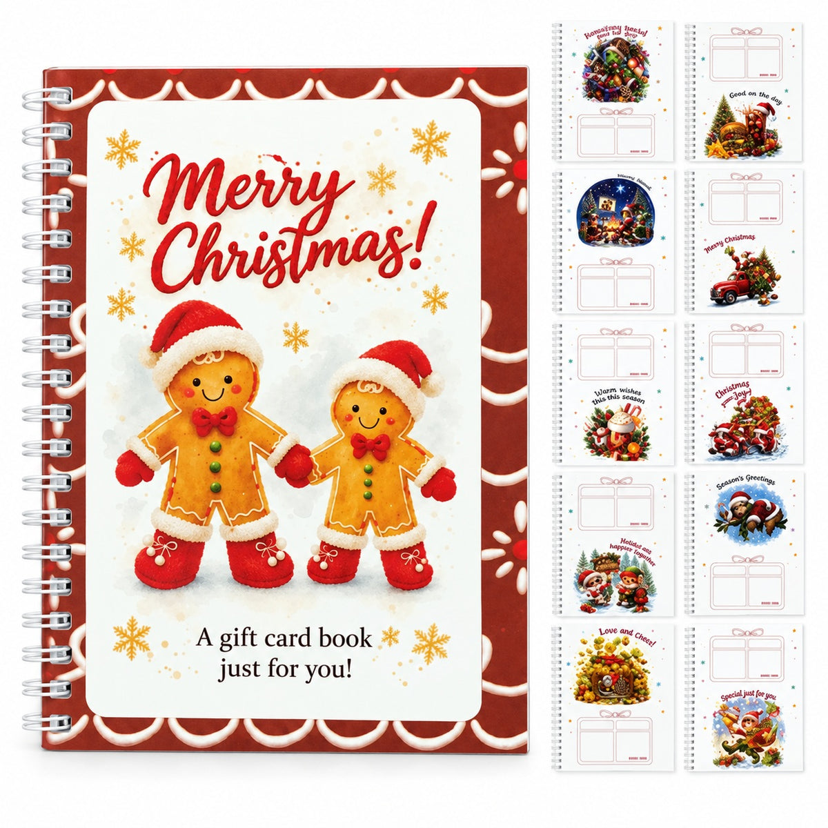 Christmas Gift Card Albums – Set of 3