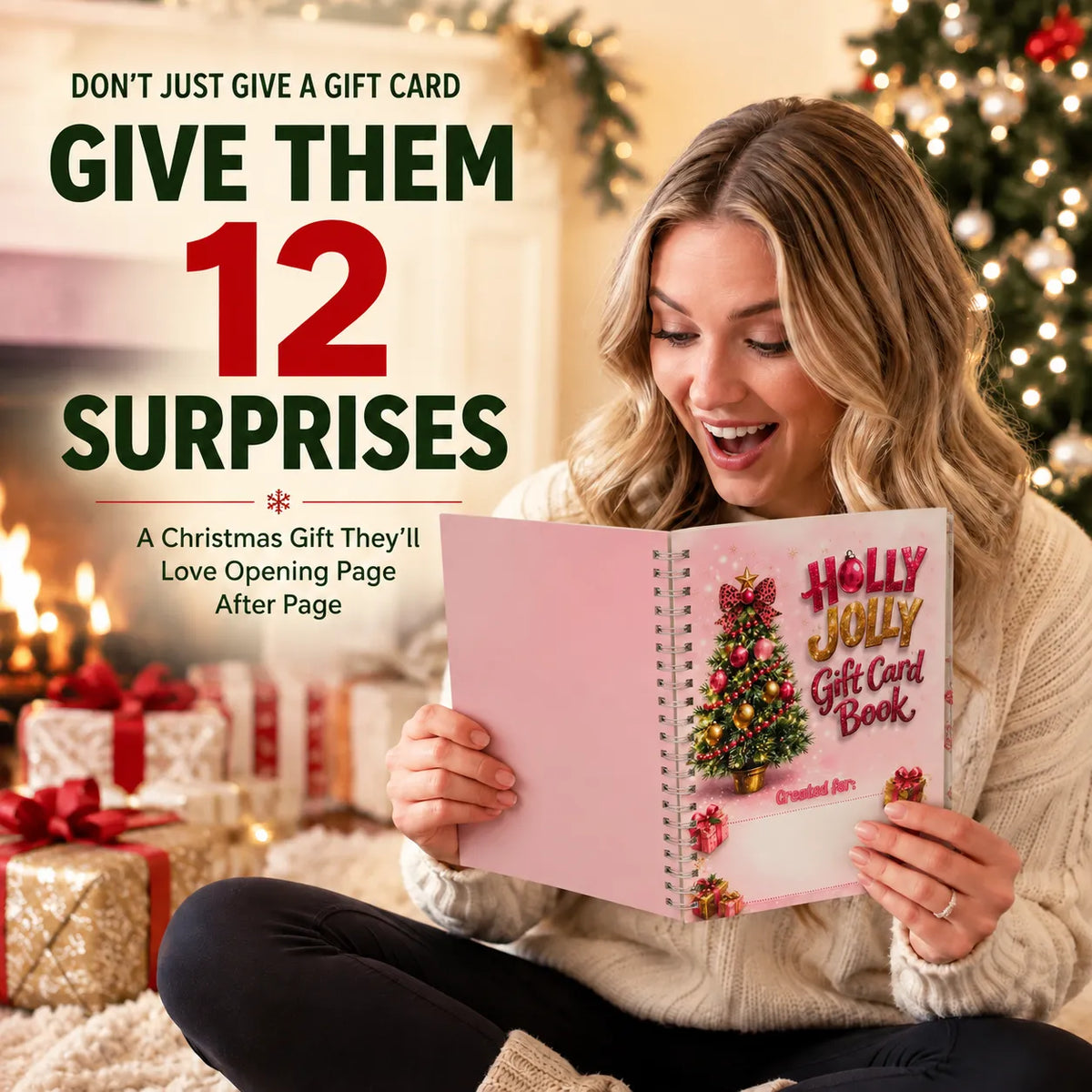 Christmas Gift Card Albums – Set of 3