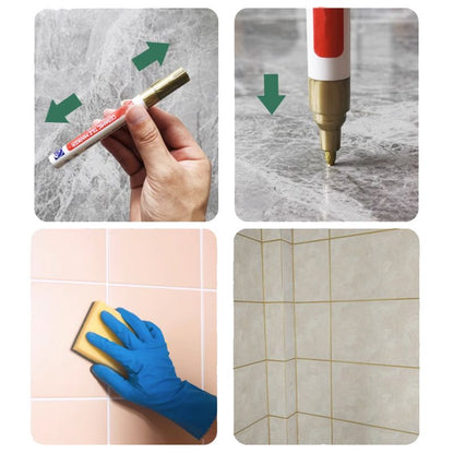 🔥🖌️Timbe™ Anti-Mould & Waterproof Joint Pen for Ceramic Tiles! (OFFER)