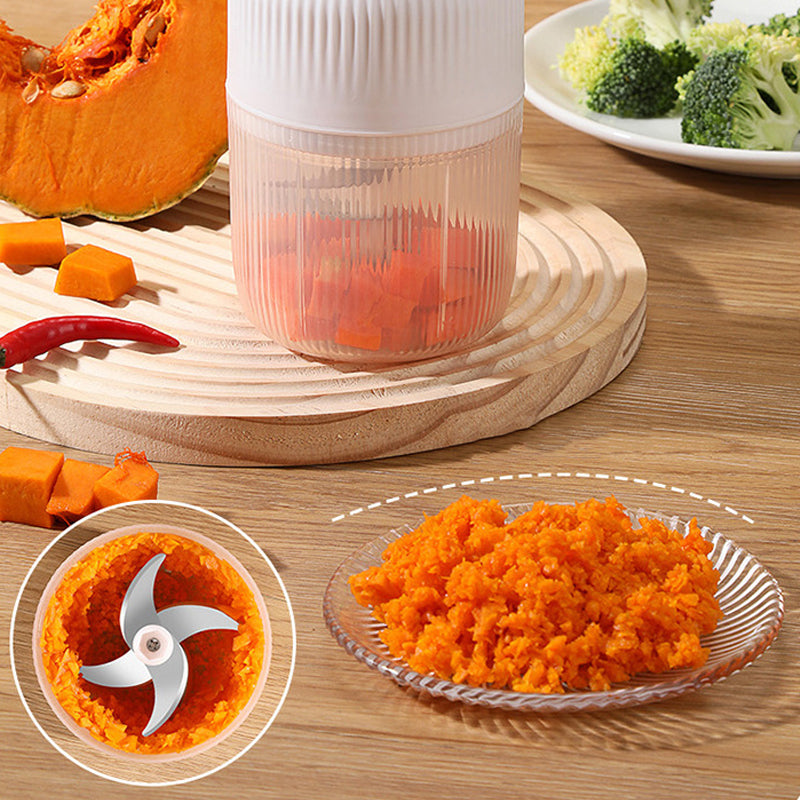 📢📢50% OFF!!⏰Cordless Electric Garlic Chopper & Mincer (Offer)