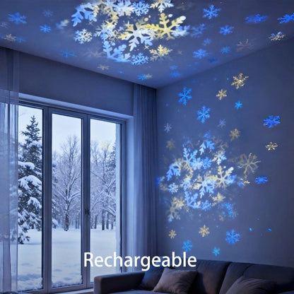 🌊 Timbe™ Dynamic Rotating LED Projector Light
