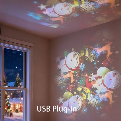 🌊 Timbe™ Dynamic Rotating LED Projector Light