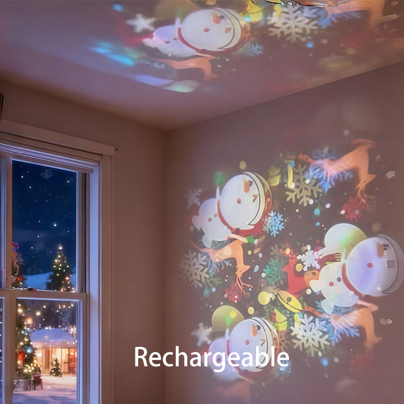 🌊 Timbe™ Dynamic Rotating LED Projector Light