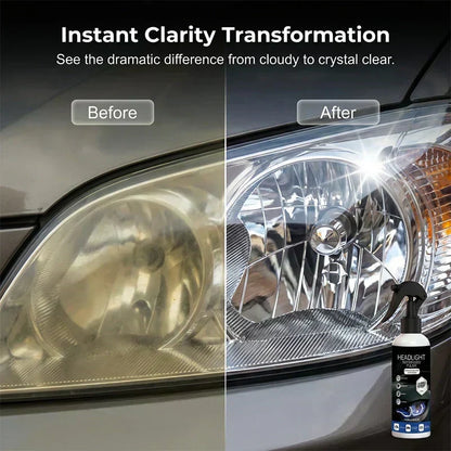 🥳Professional Car Headlight Restoration Kit – Removes yellowing & scratches instantly. No sandpaper, no tools – just spray & wipe! ✨🔧 (offer)