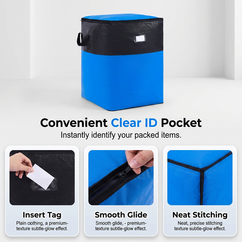 🥳2026 HOT SALE🥳💞50K+ SOLD!📦🔥 50% OFF! Collapsible Storage & Moving Bag – Heavy‑duty PE, water‑resistant. 🏠✨