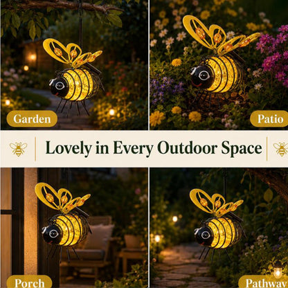 🐝 Solar Powered Hanging Bee Garden Light (offer)