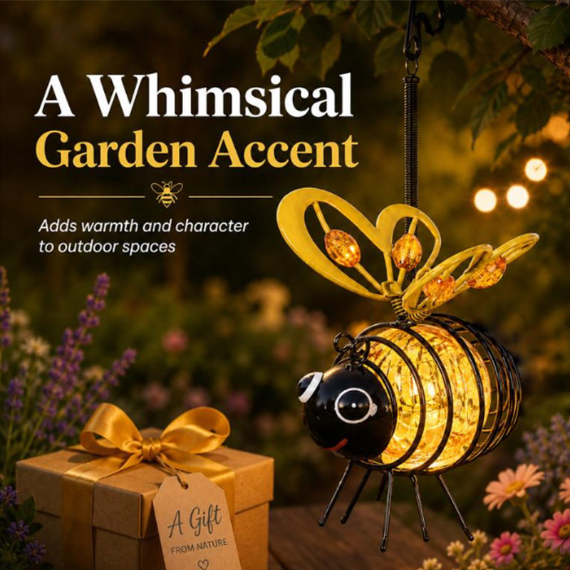 🐝 Solar Powered Hanging Bee Garden Light (offer)