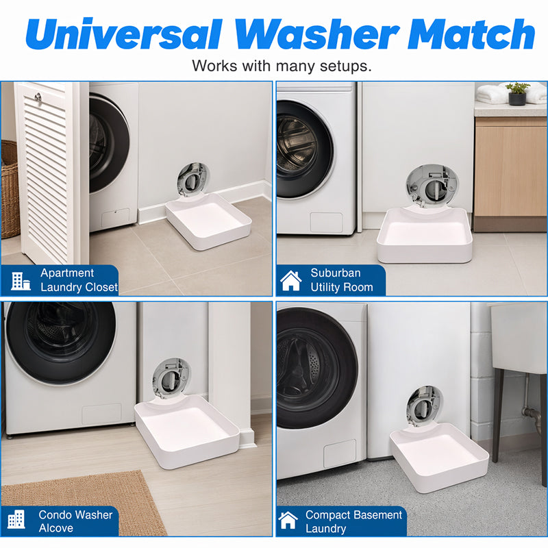 🎁✨Timbe™ Universal Front-Load Washing Machine Drain Pan