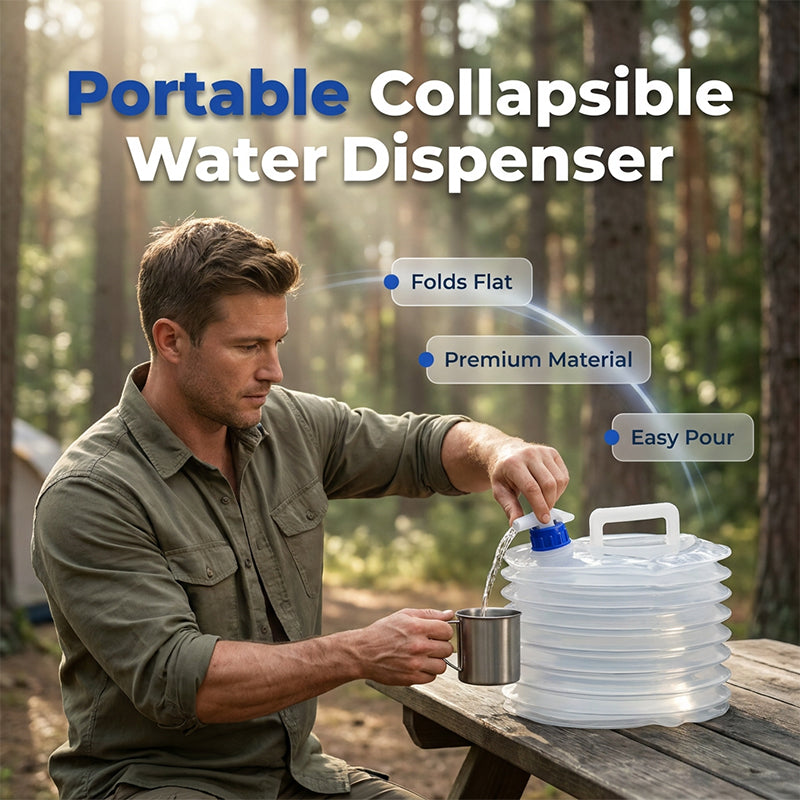 ⏳Time-Limited Special⏰Collapsible Water Container with Spigot