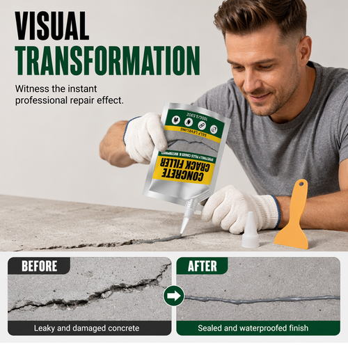 Waterproof Concrete Crack Filler & Sealant (offer)