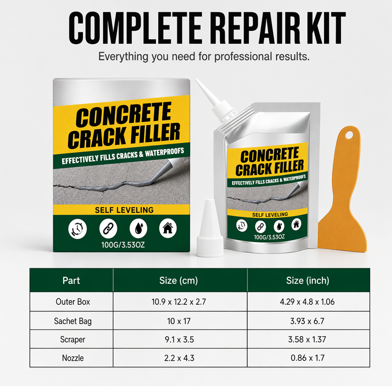 Waterproof Concrete Crack Filler & Sealant (offer)