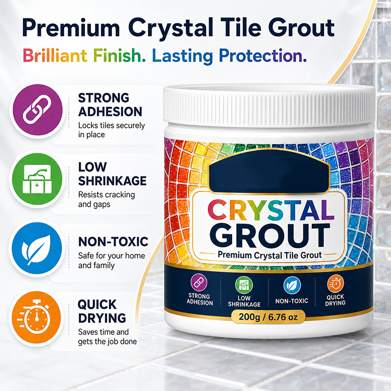 High-Strength Waterproof Crystal Tile Grout (offer）