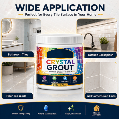 High-Strength Waterproof Crystal Tile Grout (offer）