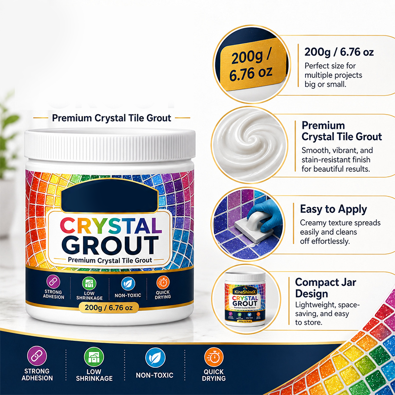 High-Strength Waterproof Crystal Tile Grout (offer）