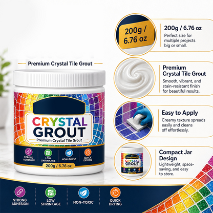 High-Strength Waterproof Crystal Tile Grout (offer）