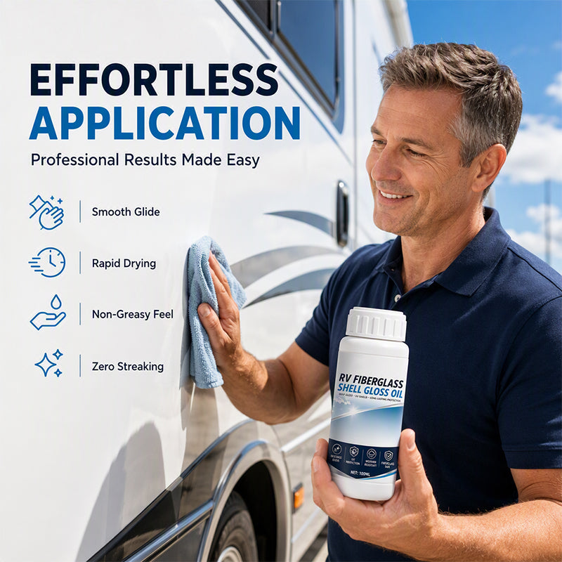 RV Fiberglass Gloss Oil Shine Restorer (OFFER)