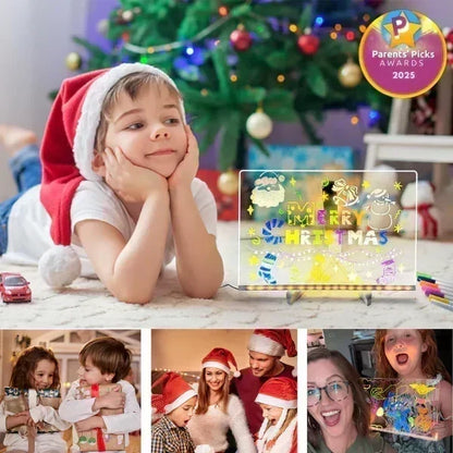 🔥✨ LED Note Board 🎨Perfect for messages, reminders & creative fun 🖍️ (offer)